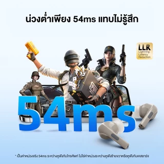 ROSESELSA EARFEEL i5 หูฟังไร้สาย หูฟังบลูทูธ ANC 48dB ตัดเสียงรบกวน เสียง Hi-Res LDAC หูฟังเกมมิ่ง ดีเลย์ต่ำ 54ms เชื่อมต่อ 2 อุปกรณ์ ไมค์ 4 ตัว AI โทรชัด แบตอึด 50 ชม. ชาร์จเร็ว กันน้ำ IPX5 2 ปี