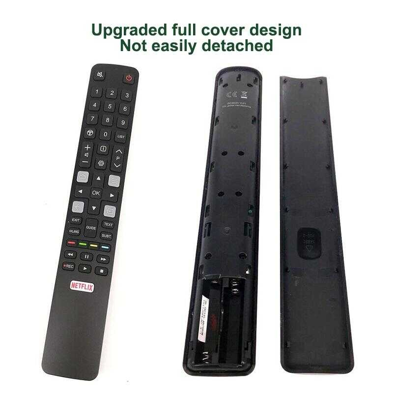 สําหรับ Rm-L1508 Fit รีโมทคอนโทรล Rc802n สําหรับ TCL สมาร์ททีวี Netflix Brc802n 40A325 32A325 55S405