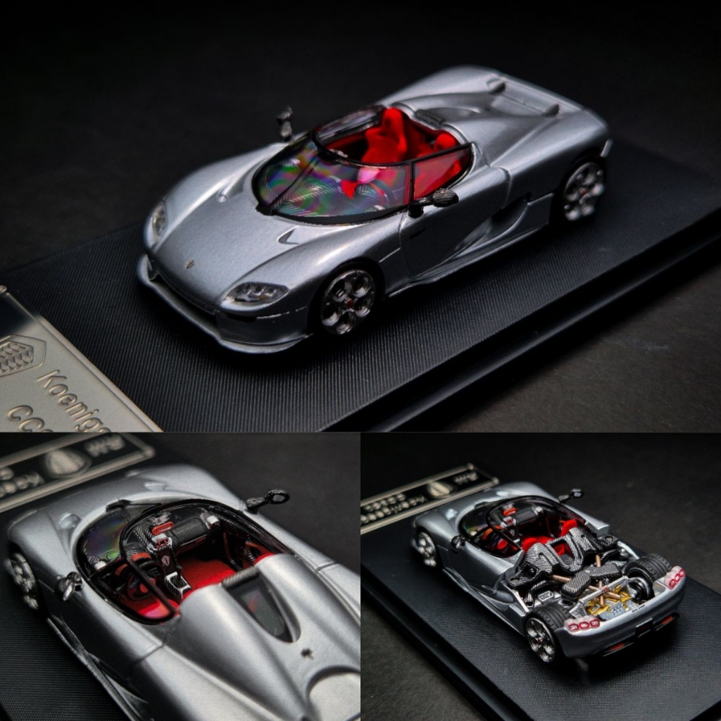 Rhino Model-RM 1/64 Koenigsegg CC850 โมเดลรถ รถของเล่น สําหรับเด็กผู้ชาย ของขวัญวันเกิด ของเล่นเด็ก 