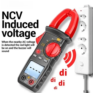 DT9205A มัลติมิเตอร์แบบหนีบ/แบบปากกา ดิจิตอล แอมมิเตอร์ DC/AC โวลต์มิเตอร์ แรงดันไฟฟ้า ความต้านทาน ความจุ ไดโอด อุณหภูมิ แอมป์ Hz โอห์ม การวัด ช่วงอัตโนมัติ การทดสอบ NCV เครื่องมือช่างไฟฟ้า