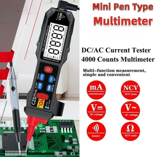 DT9205A มัลติมิเตอร์แบบหนีบ/แบบปากกา ดิจิตอล แอมมิเตอร์ DC/AC โวลต์มิเตอร์ แรงดันไฟฟ้า ความต้านทาน ความจุ ไดโอด อุณหภูมิ แอมป์ Hz โอห์ม การวัด ช่วงอัตโนมัติ การทดสอบ NCV เครื่องมือช่างไฟฟ้า
