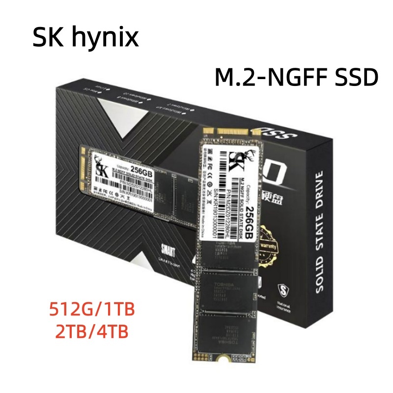 SK hynix M.2 SSD SATA protocol M.2 2280 NGFF 512G 1TB 2TB แล็ปท็อปเดสก์ท็อป Solid State Drive 256G