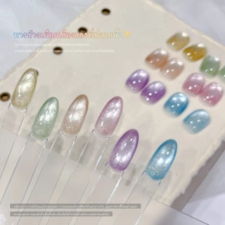 XEIJAYI 15 มล. ยาทาเล็บสีตาแมวสีชมพูม่วงน้ำเงินสดใสสุดใหม่ ขนาด เหมาะสำหรับร้านทำเล็บและงาน DIY ที่บ้าน