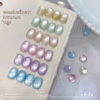 XEIJAYI 15 มล. ยาทาเล็บสีตาแมวสีชมพูม่วงน้ำเงินสดใสสุดใหม่ ขนาด เหมาะสำหรับร้านทำเล็บและงาน DIY ที่บ้าน