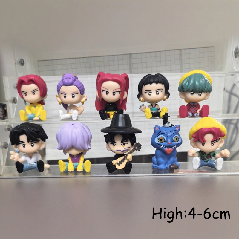 10pcs Saja Boys ชุดของเล่น Kpop Demon Hunters Zoey Mira Rumi Jinu เด็ก Abby Romance Mystery รุ่นสําหรับเด็กตกแต่งของขวัญ ราคา ถูกที่สุด ดีลบีเคเค แกลเลอรีภาพที่ 2