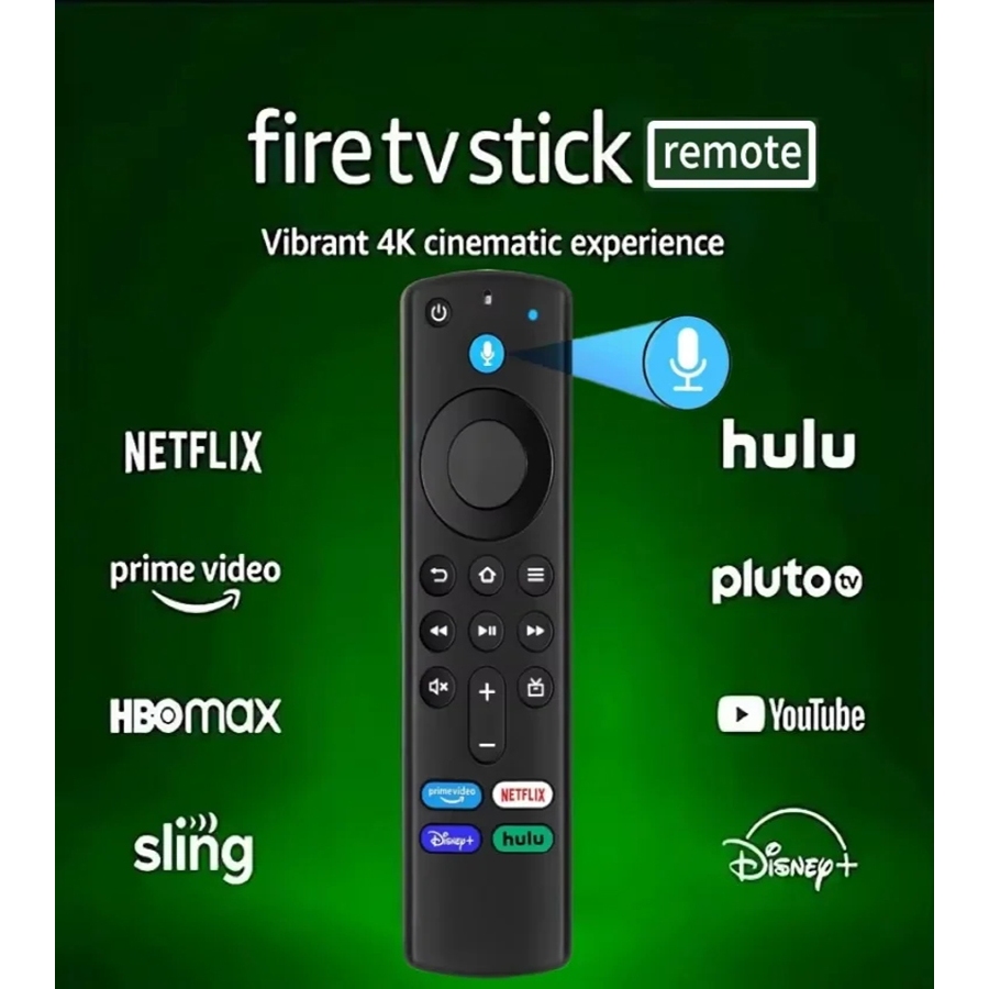 เสียงอัจฉริยะรีโมทคอนโทรลเปลี่ยน TV Stick 4K MAX Lite Fire Cube สมาร์ทรีโมทคอนโทรลทํางานร่วมกับ Alexa สําหรับ Fire Stick TV 3rd Gen