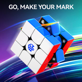GAN V100 Maglev 3x3 ความเร็วแม่เหล็ก Cube เคลือบ UV Magic Cube การศึกษาปริศนาของเล่นสําหรับเด็ก