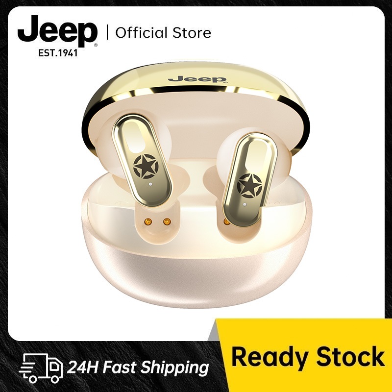 Jeep EW131 หูฟังบลูทูธ ไร้สาย บลูทูธ6.0 เสียงดี HIFI HD Calls ลดเสียงรบกวน หูฟัง