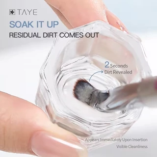 พร้อมส่ง TAYE 60ML น้ำยาล้างแปรงทำเล็บ ทำความสะอาดแปรงภายใน 2 วินาที สูตรอ่อนโยน ไม่ทำลายขนแปรง