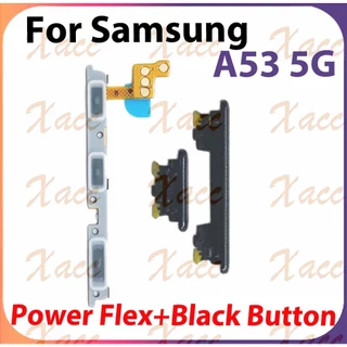 สําหรับ Samsung Galaxy A53 5G A536 ปุ่มปรับระดับเสียงไฟ Flex Cable พร้อม ON OFF ด้านข้าง Key Output Ribbon Repair Part เปลี่ยนการติดตั้งโทรศัพท์