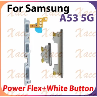 สําหรับ Samsung Galaxy A53 5G A536 ปุ่มปรับระดับเสียงไฟ Flex Cable พร้อม ON OFF ด้านข้าง Key Output Ribbon Repair Part เปลี่ยนการติดตั้งโทรศัพท์