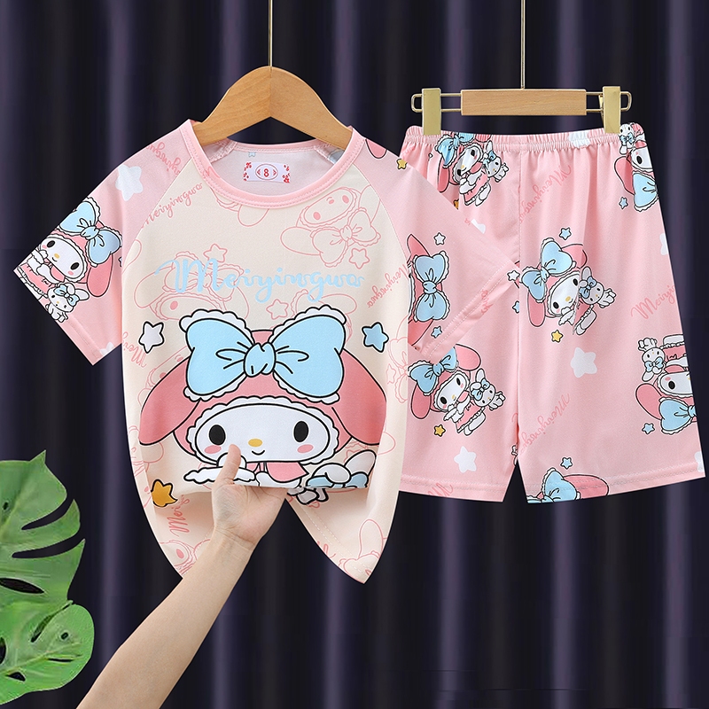 ปาร์ตี้เด็กแขนสั้นคอกลมสวมใส่ตามฤดูกาลชุดวันหยุดสําหรับเด็กผู้ชายหรือเด็กผู้หญิงที่เป็นมิตรกับผิวสําหรับ 5 - 6 ปี - รูปที่ 2