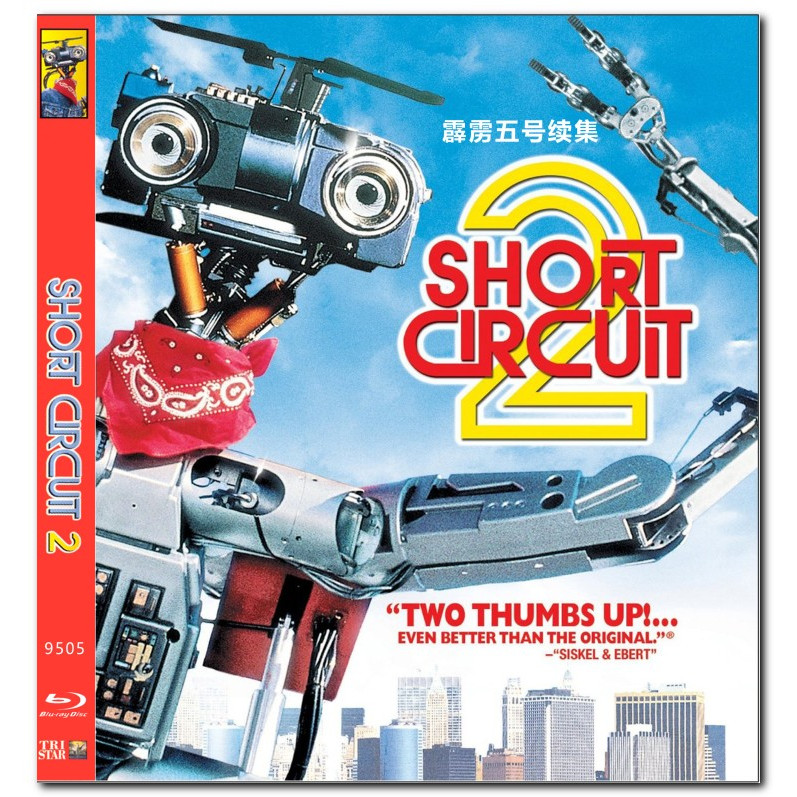 [ภาษาอังกฤษ] Blu-ray HD Movie 4K UHD 1080P Short Circuit 2