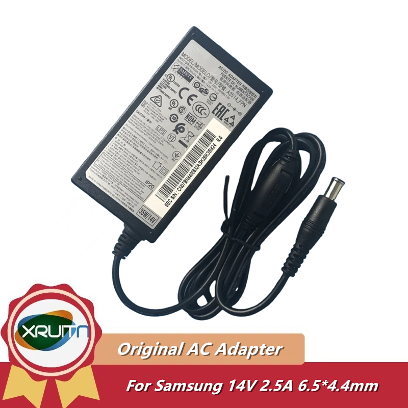 Original 14V 2.5A 35W A3514_FPNA A3514_FPN A3514_DSM อะแดปเตอร์ AC สําหรับ Samsung LCD MONITOR S27D3