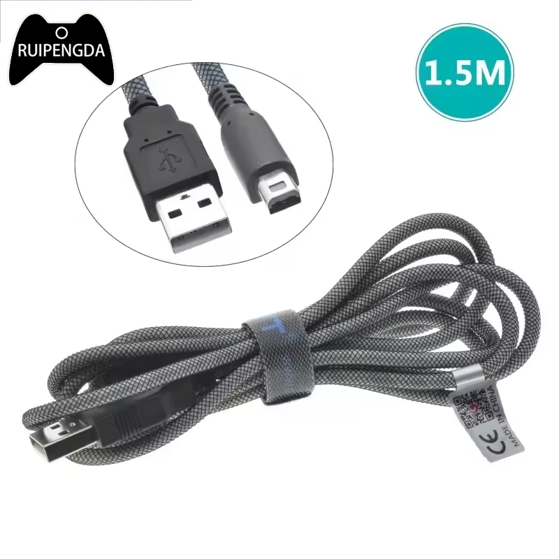 สายชาร์จ USB สําหรับ Nintendo DSi เกมคอนโซลสําหรับ NDSI 3DS 2DS XL/LL ใหม่ 3DSXL/3DSLL 2dsxl วิดีโอเกม Power Line