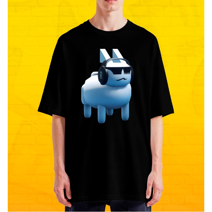 เสื้อยืดโอเวอร์ไซส์ Forsaken Azure และ Two Time, Forsaken, Forsakin