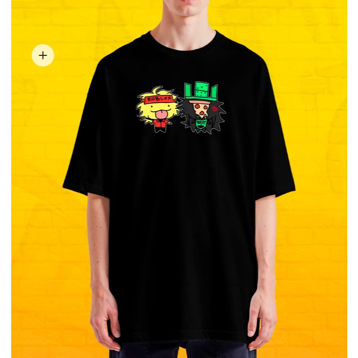 เสื้อยืดโอเวอร์ไซส์ Forsaken และ Elliot