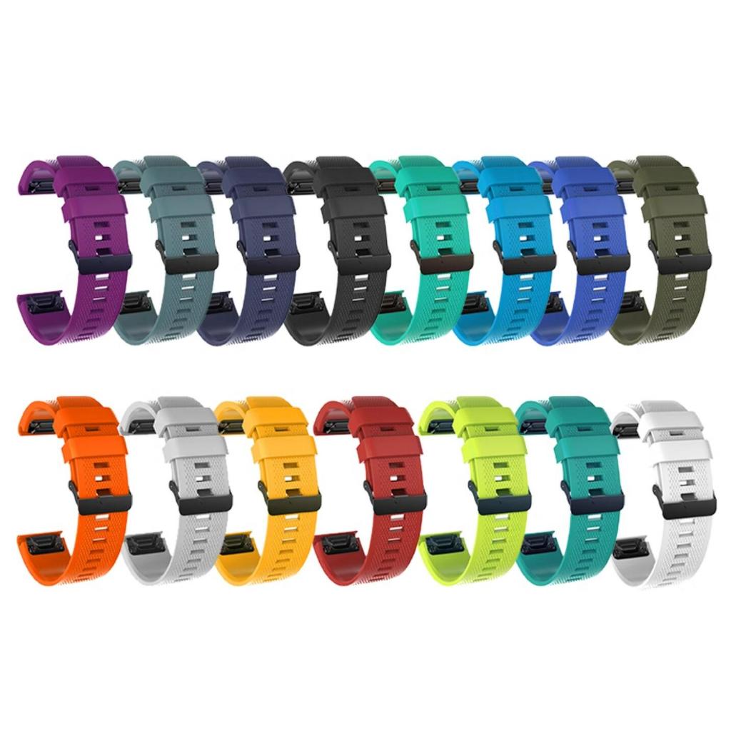 สาย Garmin Approach S70 42mm 47mm สายซิลิโคนอ่อนนุ่มนาฬิกา Garmin Approach S70 42mm 47mm Quick-release สายนาฬิกา สายซิลิโคนอ่อนนุ่ม Garmin Approach S70 42mm 47mm - รูปที่ 2