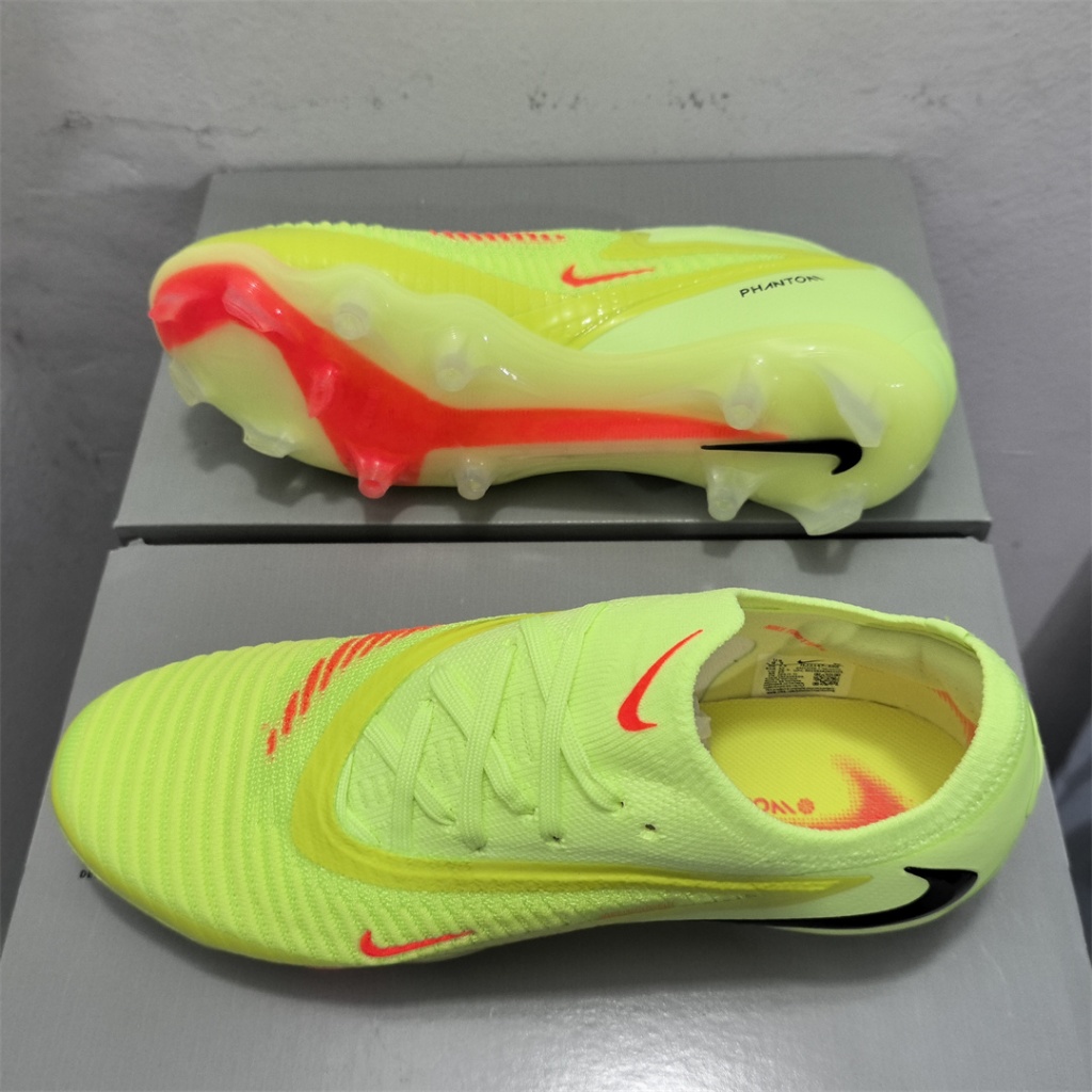 Phantom 6 Elite GX III Elite FG รองเท้าฟุตบอลถักกันลื่นและทนทาน Size:36-45 A-25115