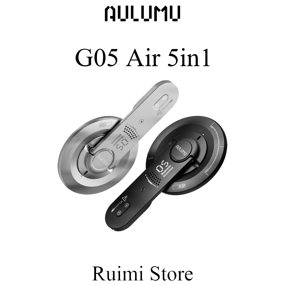 Aulumu G05 Air 5-in-1 Magnetic Phone Stand Grip เข้ากันได้กับ MagSafe ที่ถอดออกได้ 360° ขาตั้งโทรศัพ