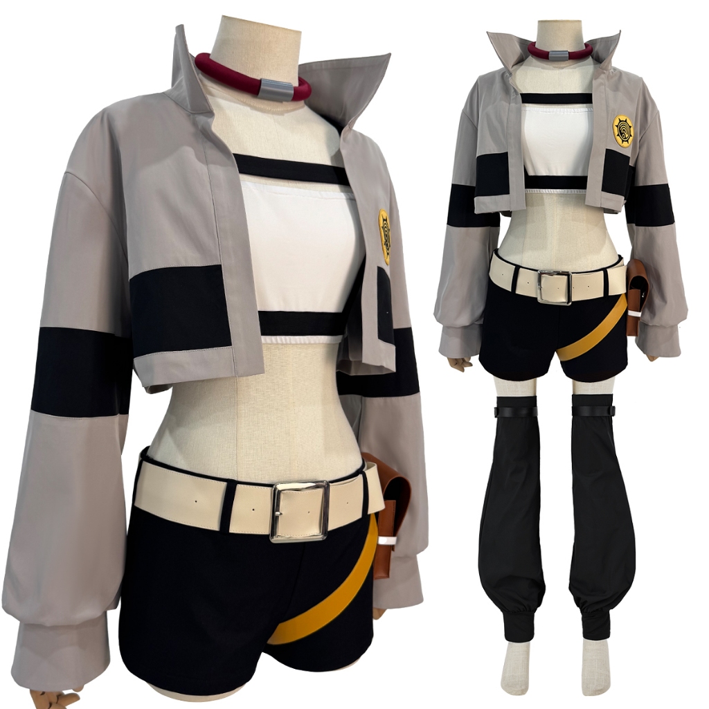 HOLOUN Gachiakuta Riyou Cosplay ชุดคอสเพลย์ สำหรับAnime Role Play 废渊战鬼莉釉Cos服