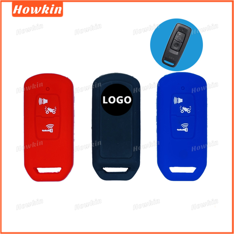 Saleเคสกุญแจซิลิโคนสําหรับ honda Pcx Pcx-160 Pcx160-2 ปุ่ม