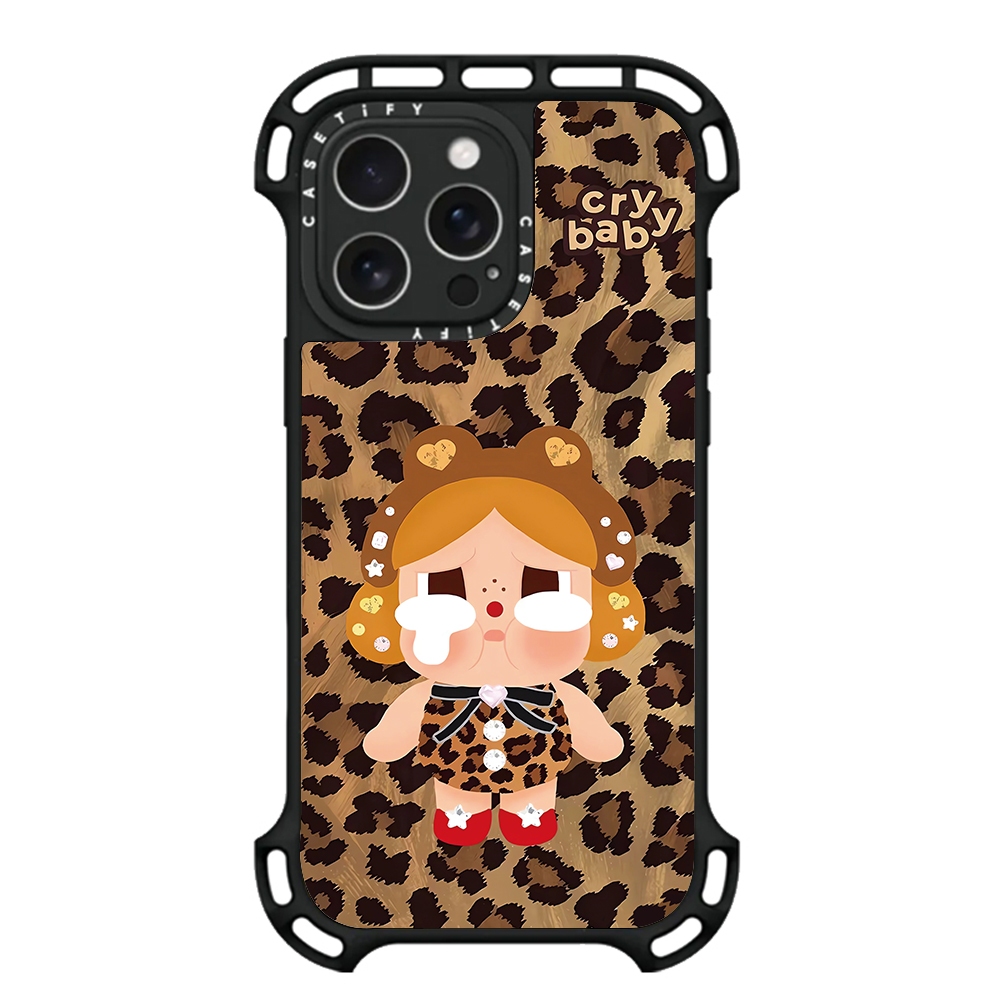 เด็กร้องไห้สี่มุมกันกระแทกเคสโทรศัพท์มือถือกระจกแม่เหล็กกันกระแทกเคสโทรศัพท์เหมาะสําหรับ ไอโฟน16 15 14 มือโปร, มือโปร สูงสุด ใช้