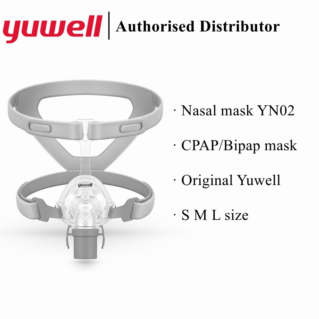 Yuwell Nasal CPAP Mask YN-02 (พร้อมวงหน้าผาก) สําหรับเครื่อง APAP Bipap