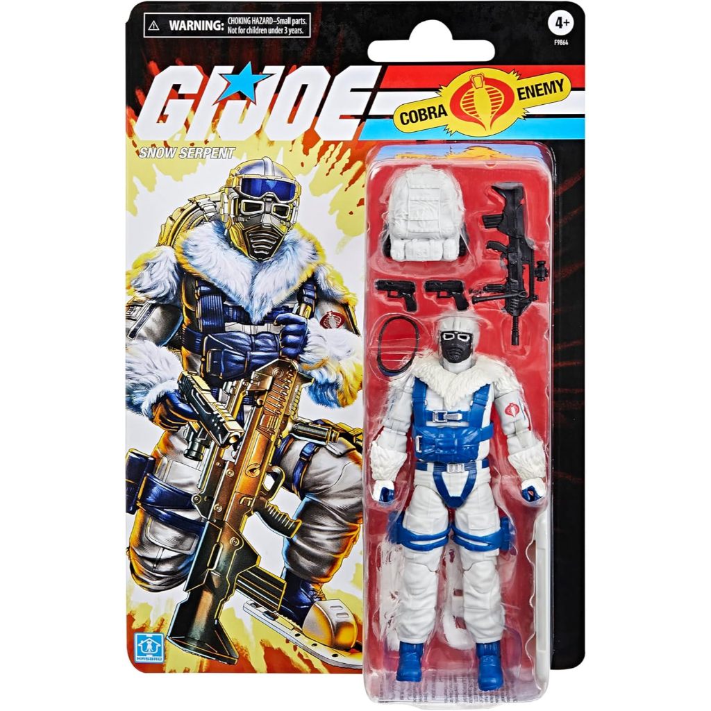 GIJOE Special Forces Retro Wall Card Snow Cerpent (Cobra)