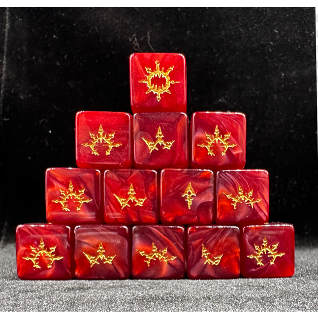 Warhammer 40k Dice Warhammer 40kWorld Eaters6 Side Dice Running Group Dice