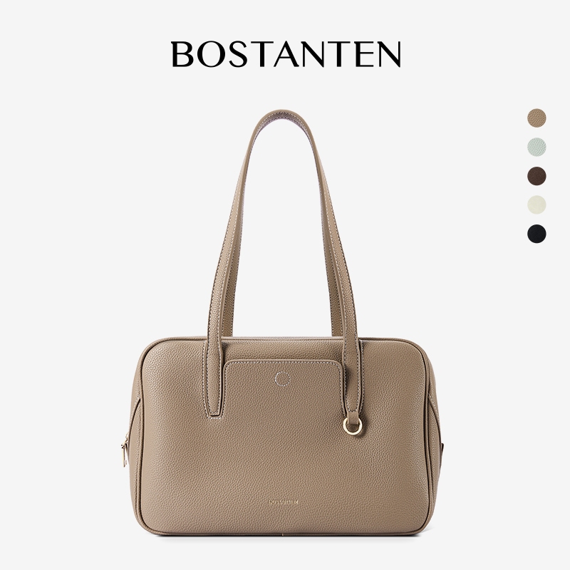 BOSTANTEN Speedy Bag กระเป๋าสะพายไหล่ผู้หญิง ทรง Tote ความจุขนาดใหญ่ อเนกประสงค์ ทันสมัย