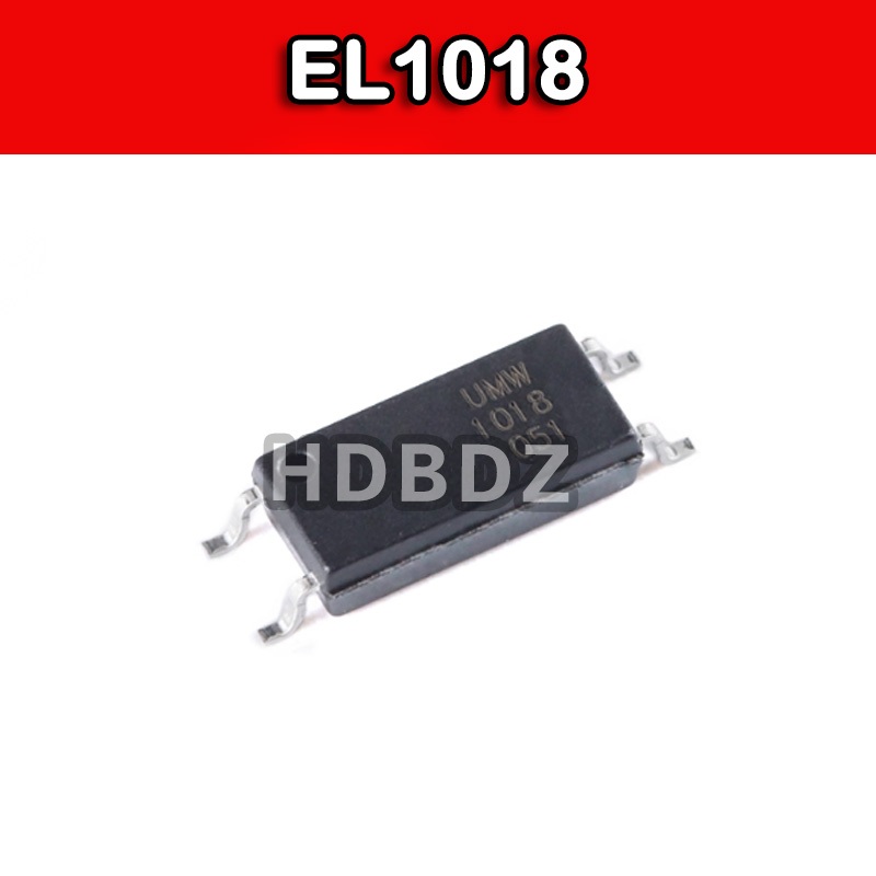 10~20PCS EL1018 UMW LSOP-4 โฟโตอิเล็กทริค Coupler ชิป IC SMD