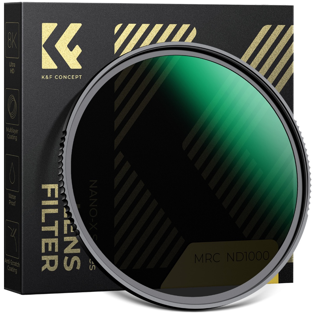 K&F Concept NANO-X ND1000 (10 Stops) ND Lens Filter 86mm-112mm สําหรับเลนส์กล้อง