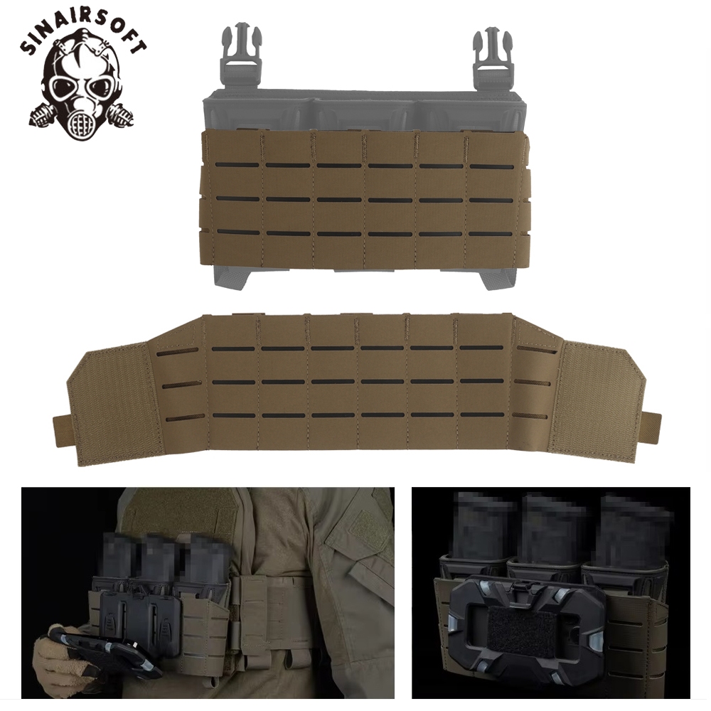 SINAIRSOFT กระเป๋าอุปกรณ์เสริมกลางแจ้ง ชั้นในแบบทหาร พร้อมระบบแม่เหล็กสามระดับ และทายางยึดเกาะแบบทหาร