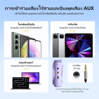 7RYMS WA2 ไมค์ช่วยสอน ลำโพงพกพาขนาดเล็ก เครื่องขยายเสียงไร้สาย พร้อมไมค์ลอยหนีบเสื้อ Bluetooth สำหรับครูสอน โปรโมชั่นผู้ขาย ไกด์ท่องเที่ยว มัคคุเทศก์