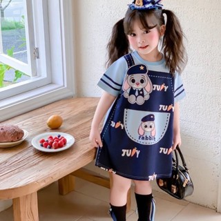 ชุดเดรสแขนสั้นแบบคุโรมิสำหรับสาวๆ สวมใส่สบาย