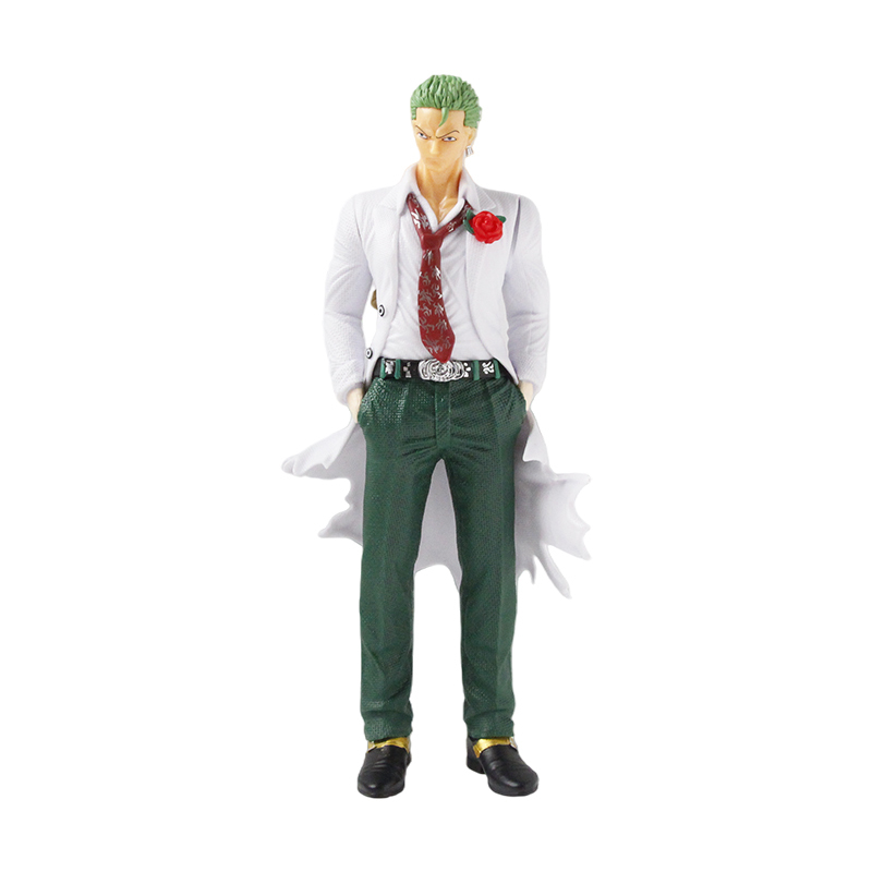 28 ซม.One Piece อะนิเมะ Action Figure Roronoa Zoro Vinsmoke Sanji ขาตั้งท่าทาง Pvc รูปปั้นFigurine คอลเลกชันของเล่นเด็กของขวัญ ราคา ถูกที่สุด ดีลบีเคเค แกลเลอรีภาพที่ 3