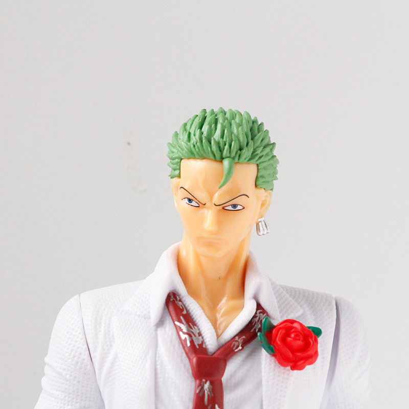 28 ซม.One Piece อะนิเมะ Action Figure Roronoa Zoro Vinsmoke Sanji ขาตั้งท่าทาง Pvc รูปปั้นFigurine คอลเลกชันของเล่นเด็กของขวัญ ราคา ถูกที่สุด ดีลบีเคเค แกลเลอรีภาพที่ 4