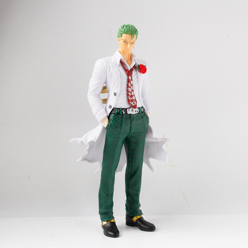 28 ซม.One Piece อะนิเมะ Action Figure Roronoa Zoro Vinsmoke Sanji ขาตั้งท่าทาง Pvc รูปปั้นFigurine คอลเลกชันของเล่นเด็กของขวัญ ราคา ถูกที่สุด ดีลบีเคเค