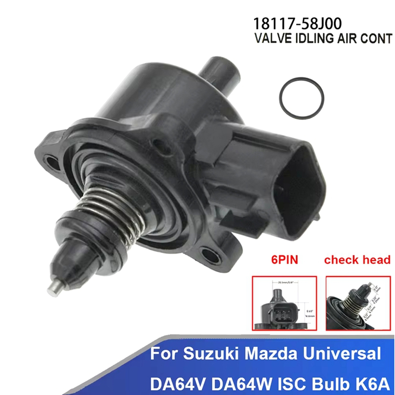 วาล์วควบคุมความเร็วไม่ได้ใช้งาน 18117-58J00 สําหรับ Suzuki Wagon R MH21S MR Wagon MF22S MG22S พกพา D