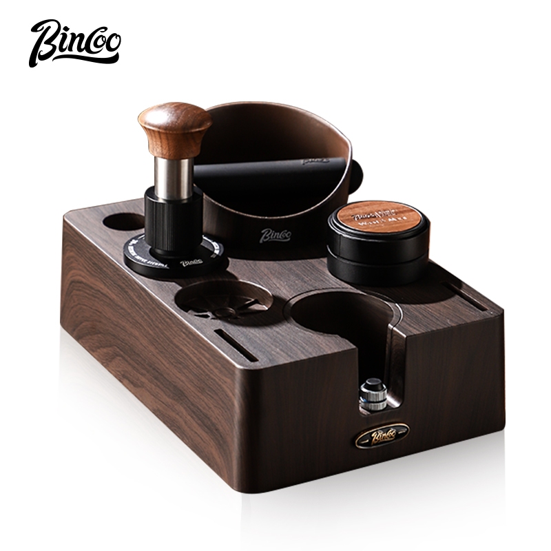 ไบคู กาแฟฐานเก็บชุด30ปอนด์ผงค้อนผ้าผงตู้แตะถังภาชนะกาแฟ 51/58มม ราคา ถูกที่สุด ดีลบีเคเค