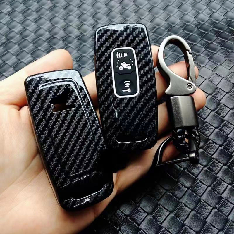 เคสกุญแจ Forza / Pcx / Click / Adv Key พวงกุญแจคาร์บอนไฟเบอร์เคสกุญแจรีโมทรถจักรยานยนต์