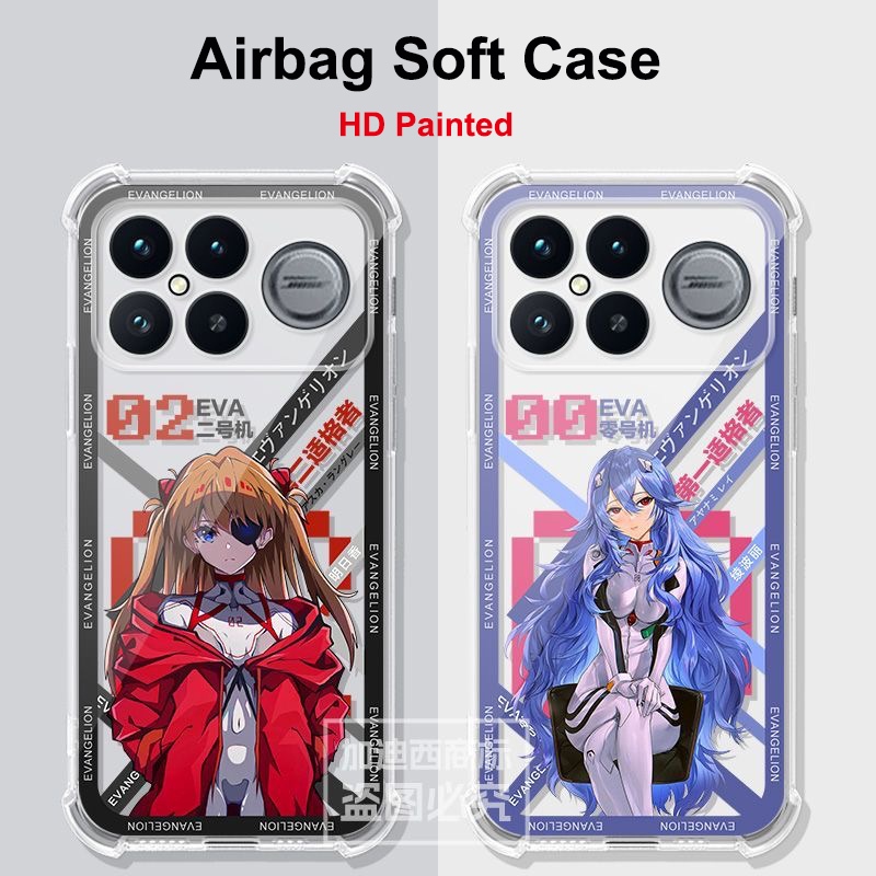 Redmi K90 Anti-FallสําหรับRedmi K90 Pro Max Slim Soft TPUซิลิโคนเคสใสRedmi K80 ProกันกระแทกRedmi K70