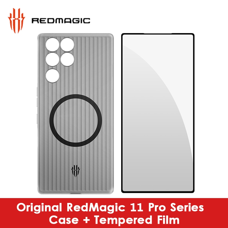 Original Nubia Redmagic 11Pro / 11Pro+ ชุดป้องกันโทรศัพท์เคสโทรศัพท์ + ชุดฟิล์มนิรภัยสําหรับโทรศัพท์ Redmagic 11S Pro / 11S Pro+
