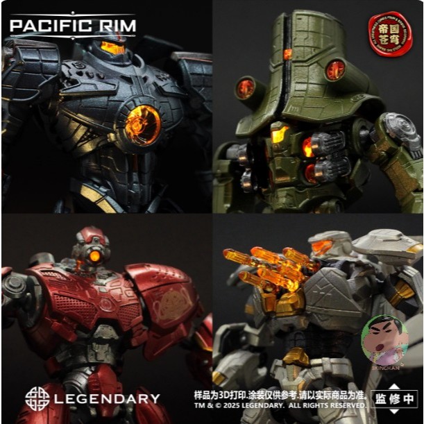 Empire Sky Studio Pacific Rim Crimson Typhoon & Cherno Alpha & Gipsy Danger & Eureka Raiders Model K