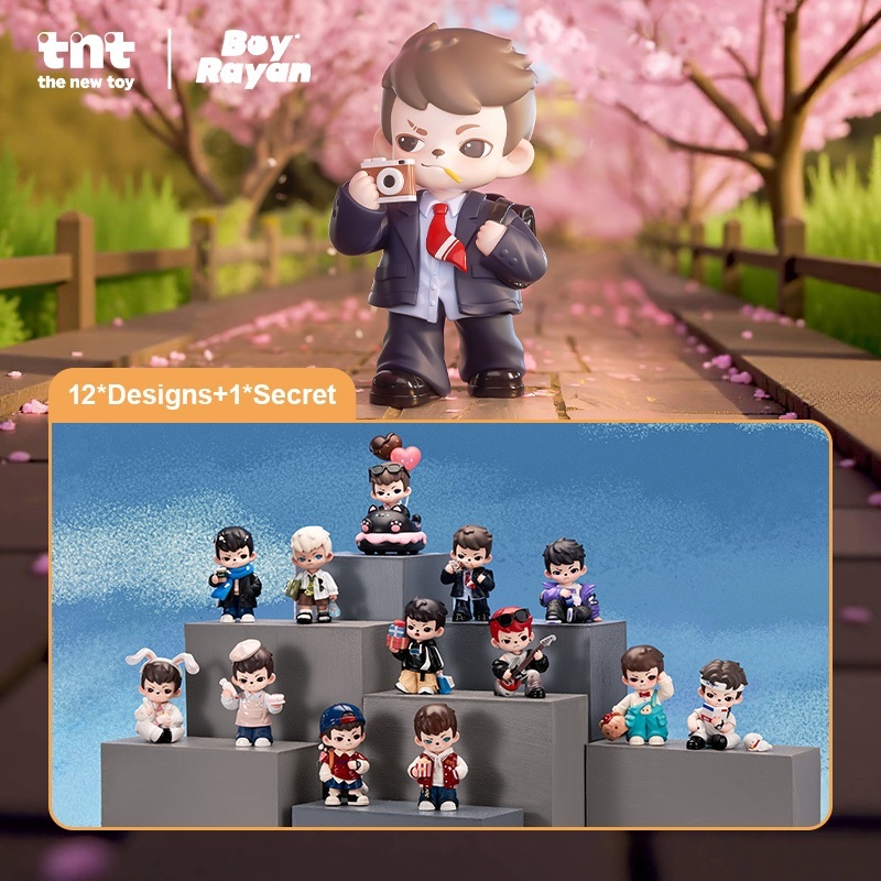 TNTSPACE Rayan Lets Date Series Figures Blind Box