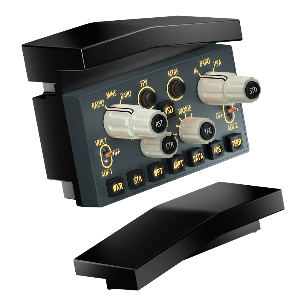 สําหรับ X-Plane MSFS WINWING Flight Simulator PDC 3N/PDC3M แผงเที่ยวบินซ้ายและขวา Zibo PMDG iFly