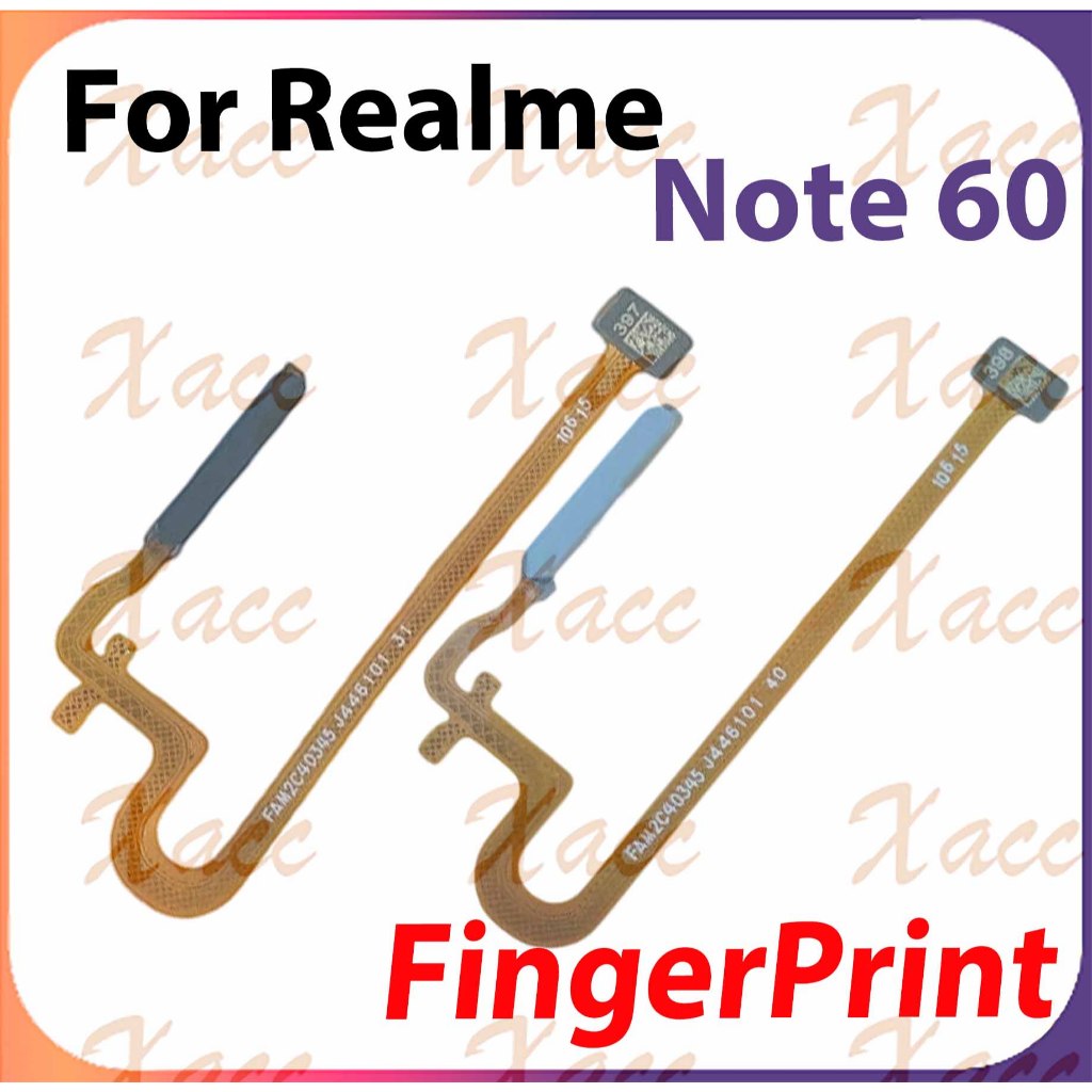 สําหรับRealme Note 60 ปุ่มไฟFlex Cable - สวิตช์เปิด/ปิดพร้อมการเปลี่ยนเซ็นเซอร์ ID Touchลายนิ้วมือ