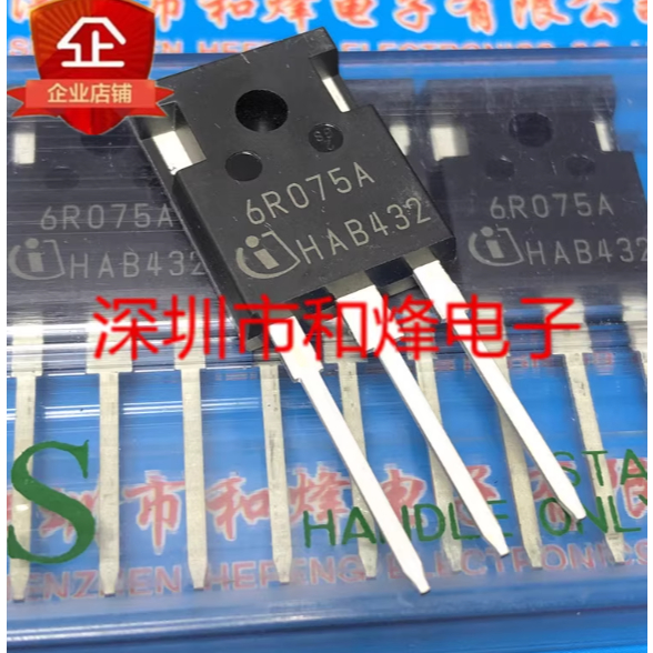 1-5 ชิ้น moss หลอด 6R075A IPW60R075CP 65F6190 IPW65R190CFD 65C6190 IPW65R190C6 9R1K2C IPW90R1K2C3PA