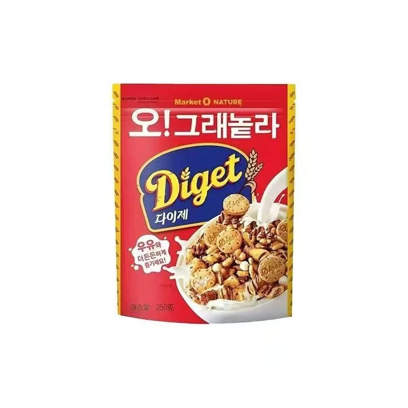 เกาหลีนําเข้า Orion Cereal Complex Oatmeal 0g น้ํานมข้าวจํานวนมากอาหารเช้ามีคุณค่าทางโภชนาการทันที% LS250424